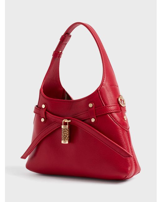 B-Halo Borsa Mini di Borbonese in Red