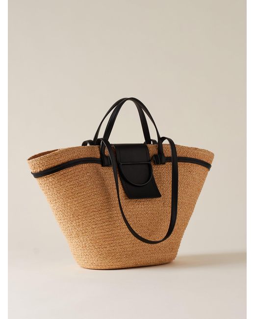 Shopping Bag di Borbonese in Natural