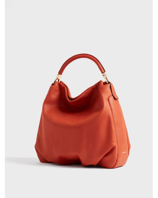 Bice Borsa Hobo Medium di Borbonese in Red