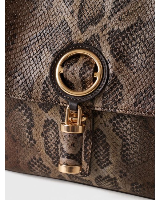 Premiere Borsa Hobo Medium di Borbonese in Natural