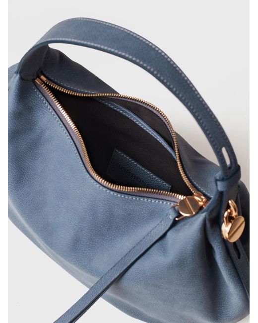 Prive Borsa Hobo Small di Borbonese in Blue