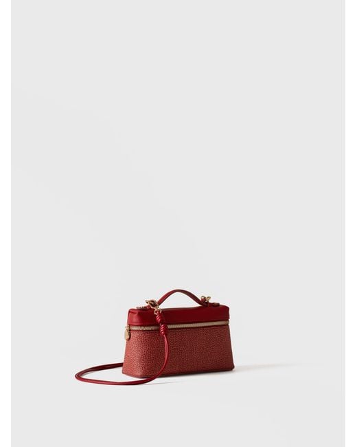 Gemini Tracolla Small di Borbonese in Red