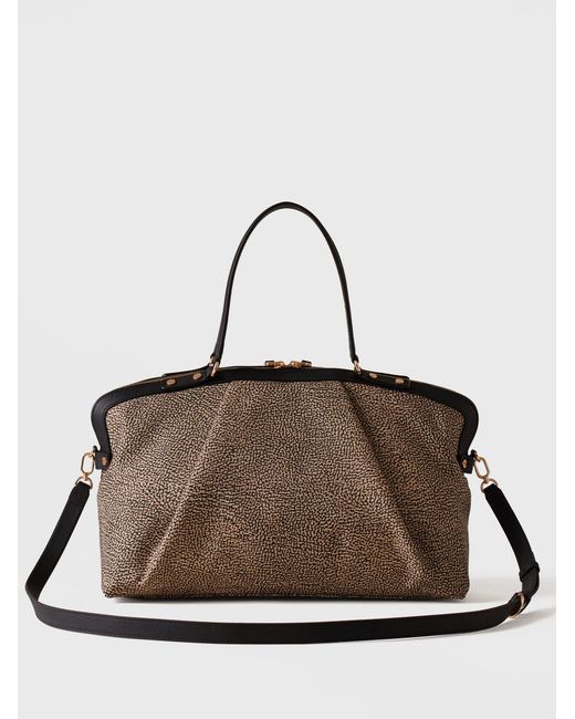 Frame Borsa Bauletto Medium di Borbonese in Brown