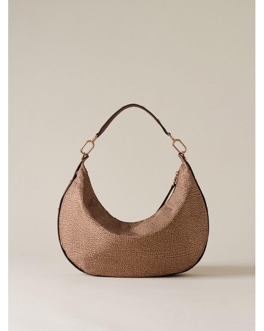 Frame Borsa Hobo Medium di Borbonese in Natural