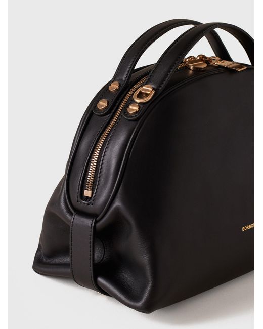 Bauletto Small di Borbonese in Black