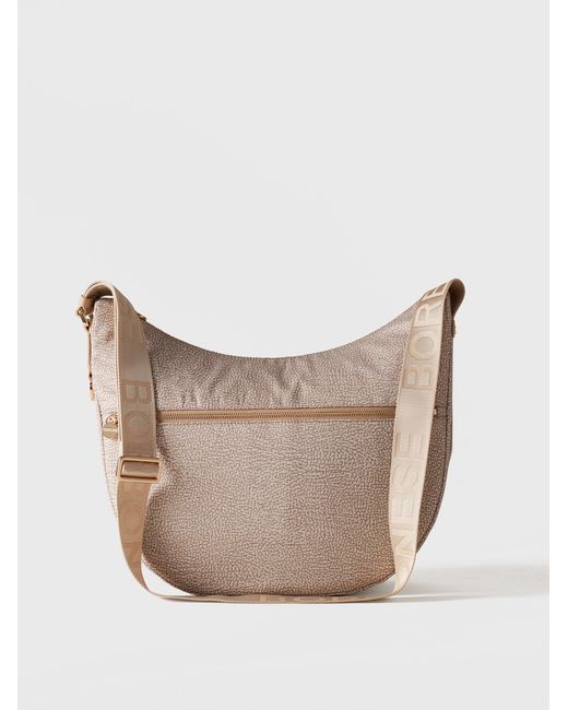 Eco Line Luna Bag Medium di Borbonese in Natural