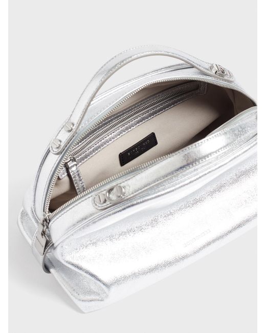 Bauletto Small di Borbonese in White