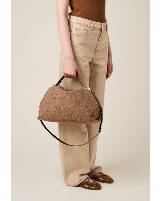 Bauletto Medium di Borbonese in Brown