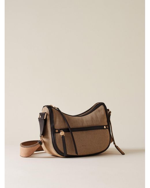 Luna Borsa Small di Borbonese in Natural