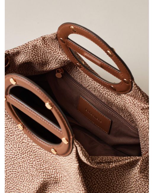 Vis A Vis Bauletto Medium di Borbonese in Brown