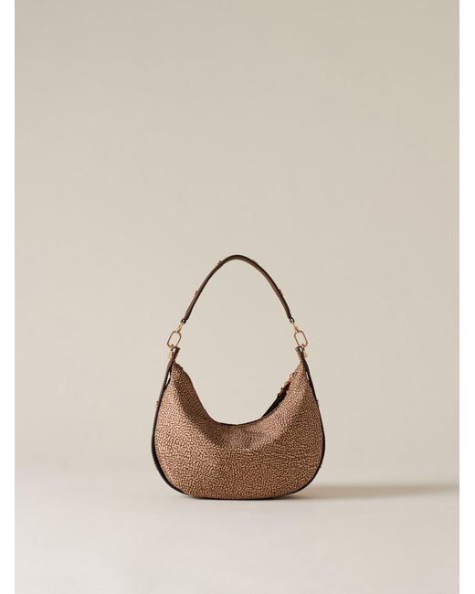 Frame Borsa Hobo Small di Borbonese in Natural