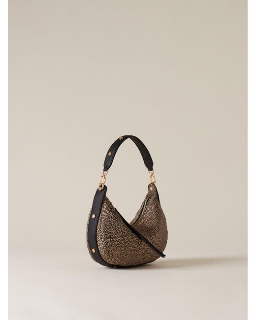 Frame Borsa Hobo Small di Borbonese in Natural