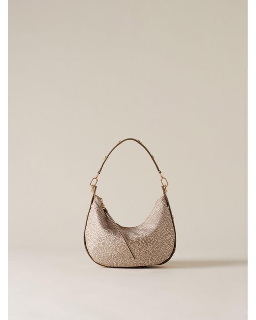Frame Borsa Hobo Small di Borbonese in Natural