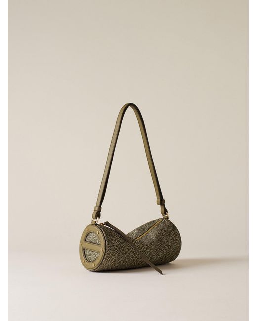 Vis A Vis Bauletto Small di Borbonese in Natural