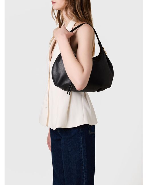 Prive Borsa Hobo Small di Borbonese in Natural