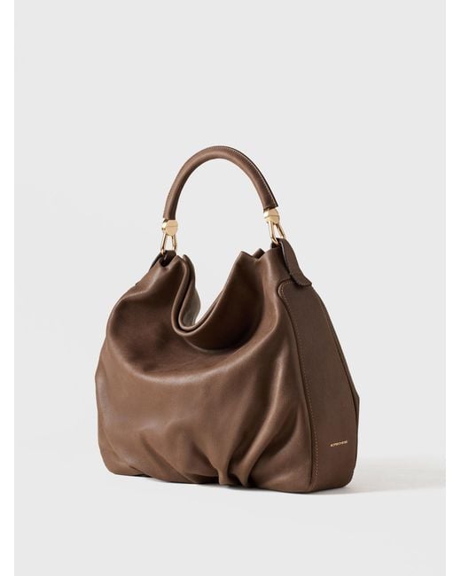 Bice Borsa Hobo Medium di Borbonese in Natural