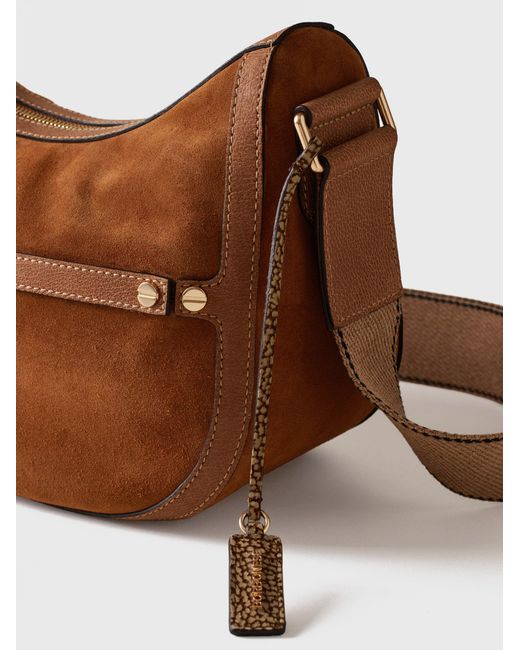 Luna Borsa Small di Borbonese in Brown