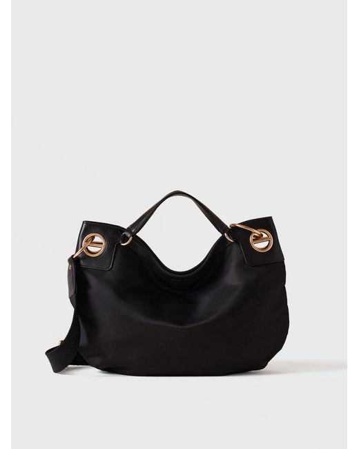 London Borsa Hobo Medium di Borbonese in Black