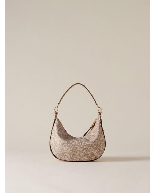 Frame Borsa Hobo Small di Borbonese in Natural