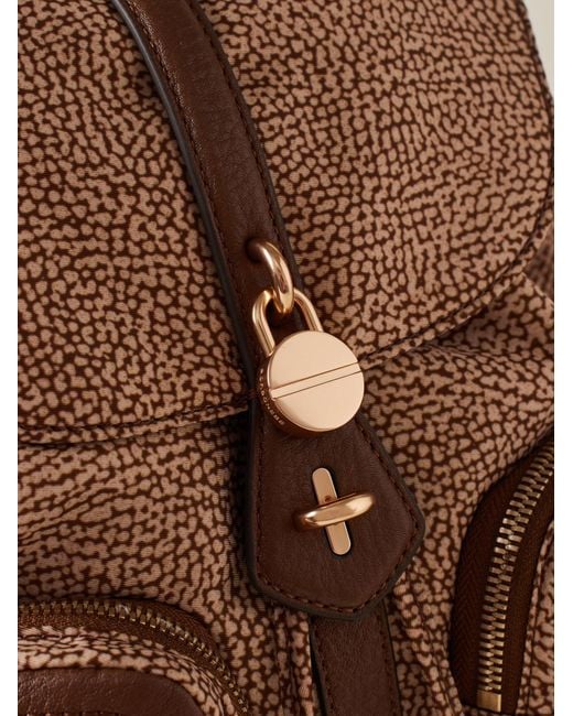 Poche Zaino Medium di Borbonese in Brown