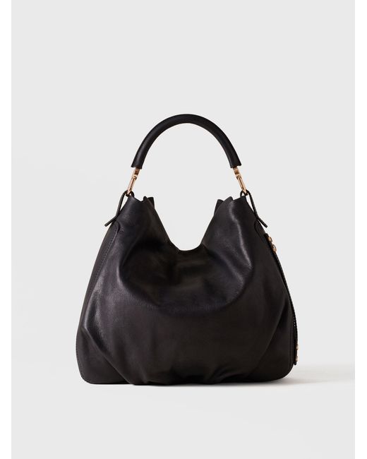 Bice Borsa Hobo Medium di Borbonese in Black