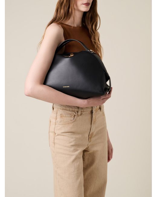 Bauletto Medium di Borbonese in Black