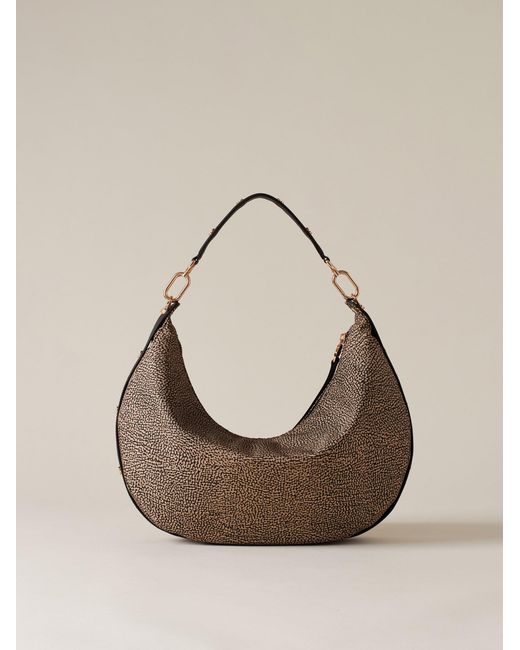 Frame Borsa Hobo Medium di Borbonese in Natural
