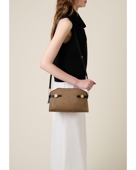 Gemini Camera Case Medium di Borbonese in Natural