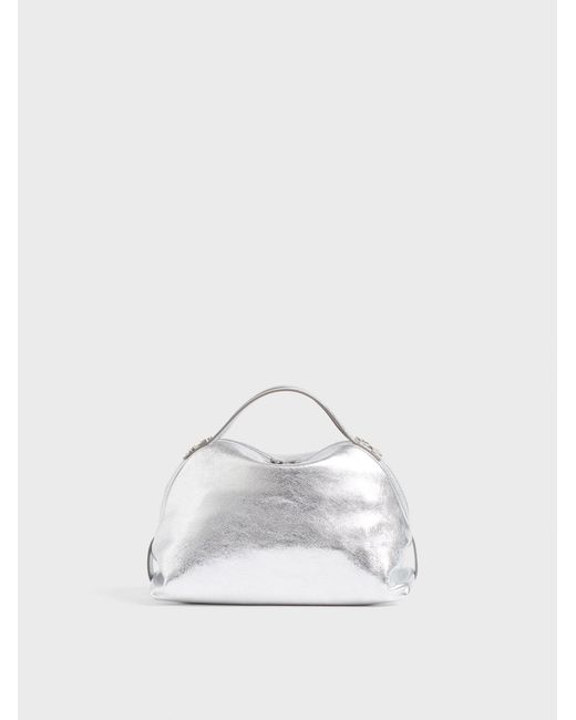 Bauletto Small di Borbonese in White