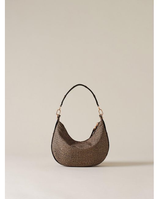 Frame Borsa Hobo Small di Borbonese in Natural