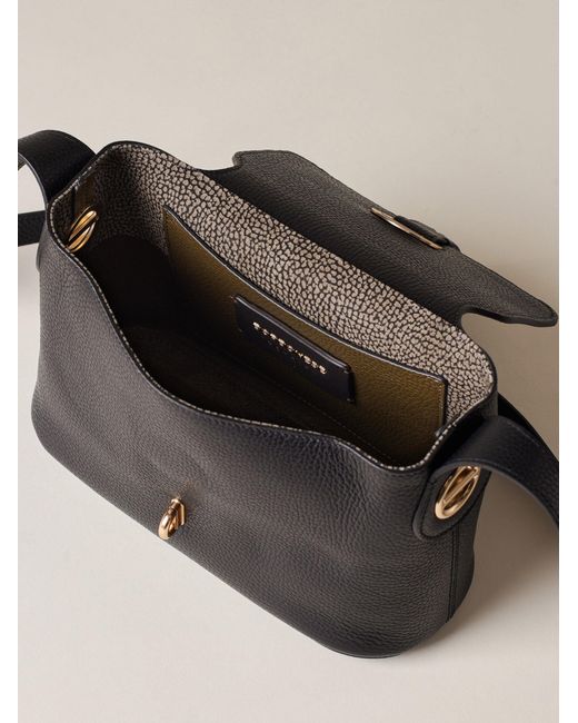 Premier Tracolla Small di Borbonese in Black