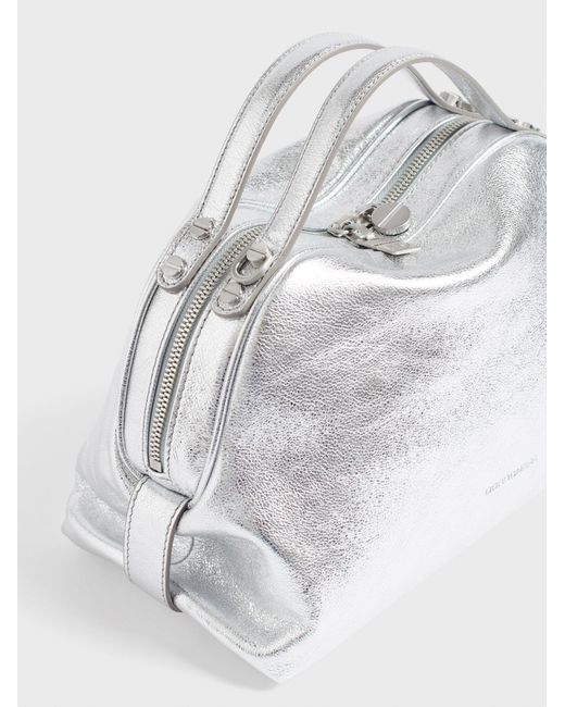 Bauletto Small di Borbonese in White