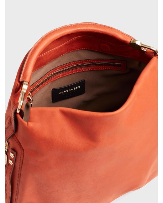 Bice Borsa Hobo Medium di Borbonese in Red