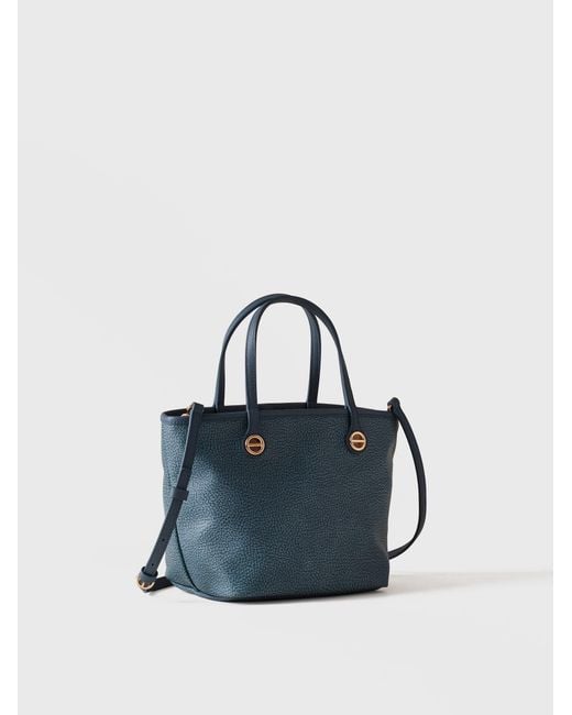 Flight Borsa Shopping Small di Borbonese in Blue