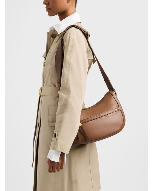 Luna Bag Small di Borbonese in Brown