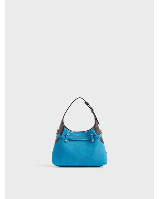 B-Halo Borsa Mini di Borbonese in Blue