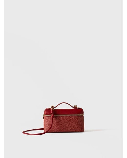 Gemini Tracolla Small di Borbonese in Red