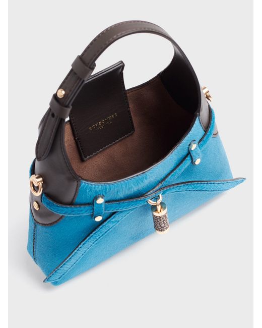 B-Halo Borsa Mini di Borbonese in Blue