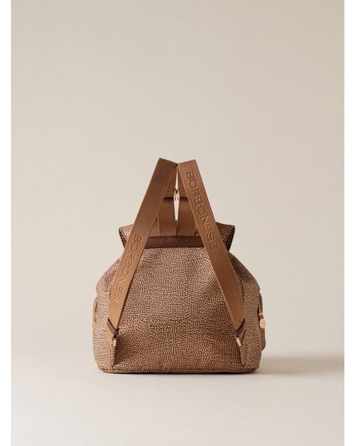 Poche Zaino Medium di Borbonese in Brown