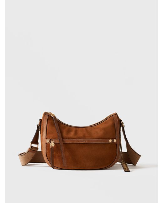 Luna Borsa Small di Borbonese in Brown