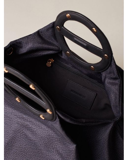 Vis A Vis Bauletto Medium di Borbonese in Black