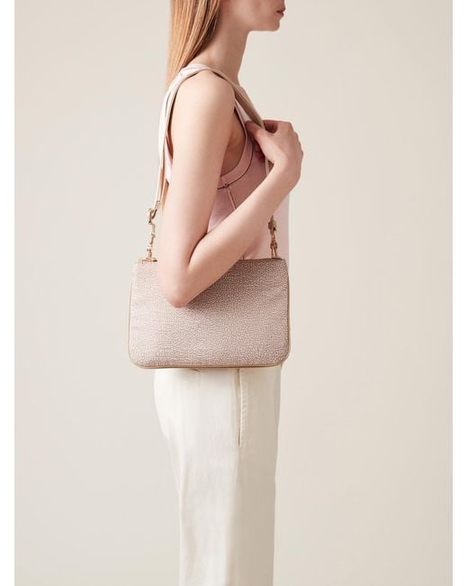 Luna Bag Small di Borbonese in Natural