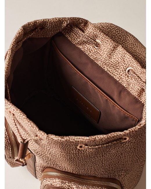 Poche Zaino Medium di Borbonese in Brown
