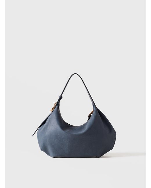 Prive Borsa Hobo Small di Borbonese in Blue