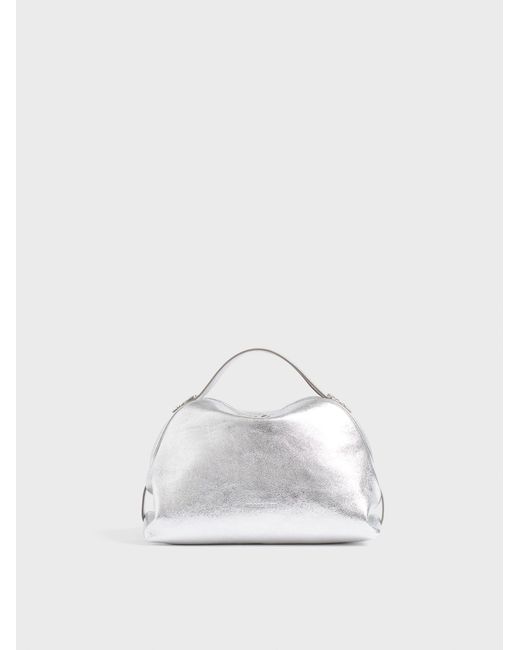 Bauletto Small di Borbonese in White