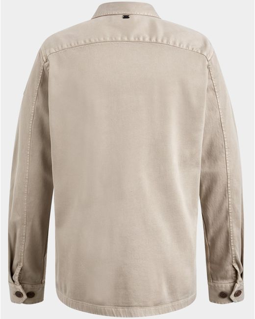 Vanguard Casual Hemd Lange Mouw Beige Long Sleeve Shirt Gold Topaz in het Natural voor heren