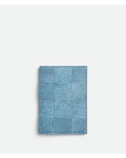 Étui Pour Passeport Cassette Bottega Veneta pour homme en coloris Blue
