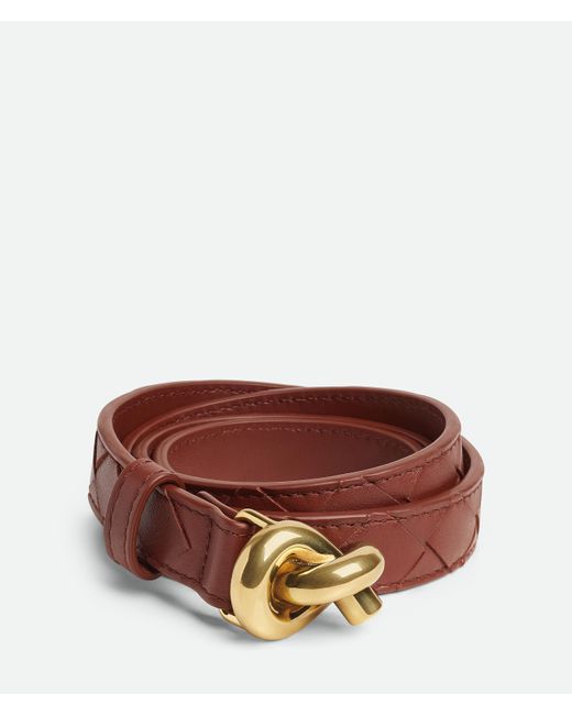 Ceinture Knot Bottega Veneta en coloris Brown