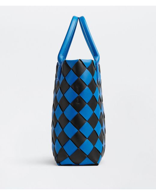 Bottega Veneta マキシ イントレチャート トート Blue