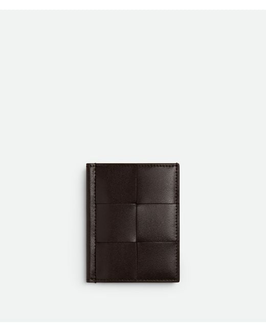 Bottega Veneta White Cassette Flap Card Case for men